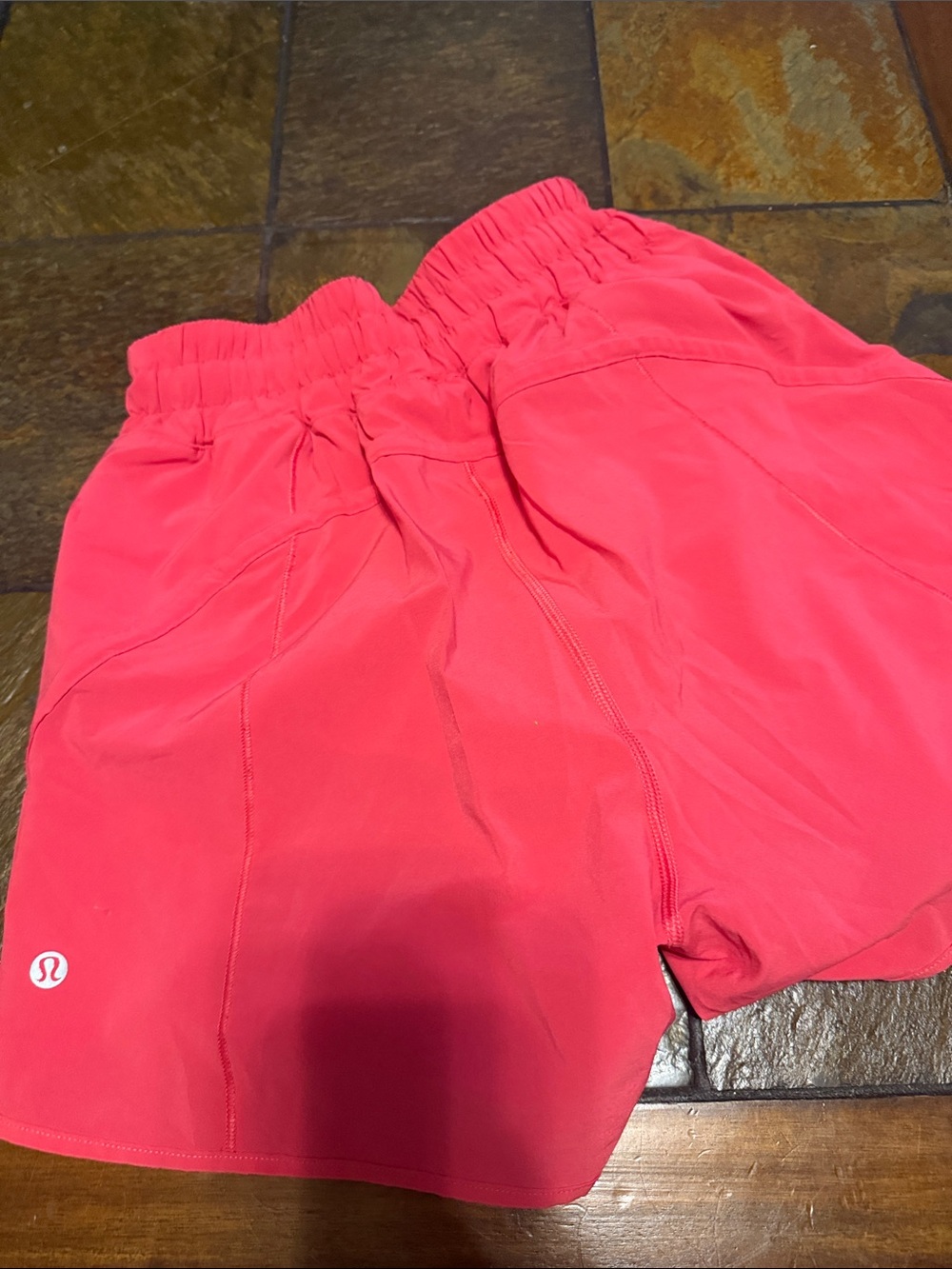 lululemon athletica track that 5” Bright Pink Athletic Shorts